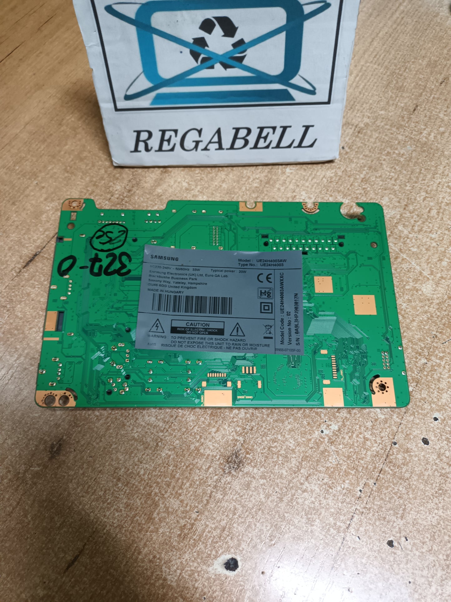PLACA MAIN, BN94-07150S, de TV SAMSUNG UE24H4003AW,