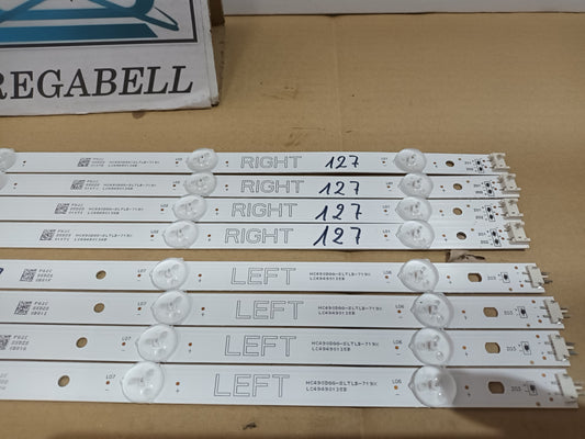 LG49UN711C0ZB, KIT TIRAS LED (ref,127)