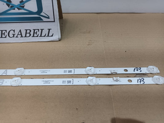 TOSHIBA 32WA3B63DG-2, KIT TIRAS LED (ref,173)