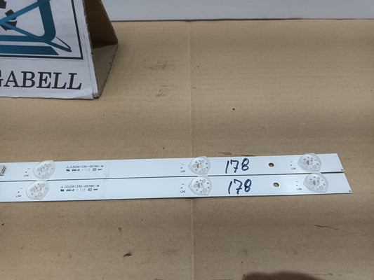 THOMSON 32HS3033, KIT TIRAS LED (ref,178)