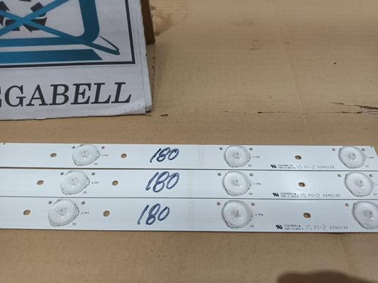 KIT 3 tiras de retroiluminación de HISENSE LHD32K2204WCEU