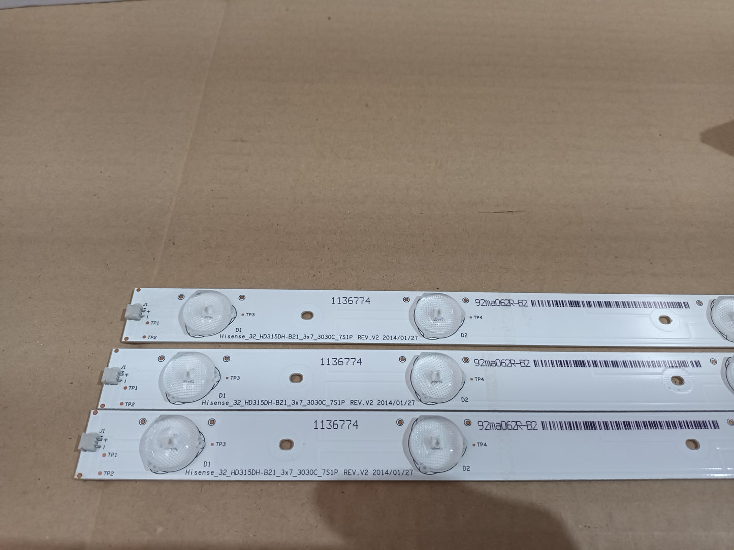 HISENSE LHD32K224WCEU, KIT TIRAS LED (ref,180)