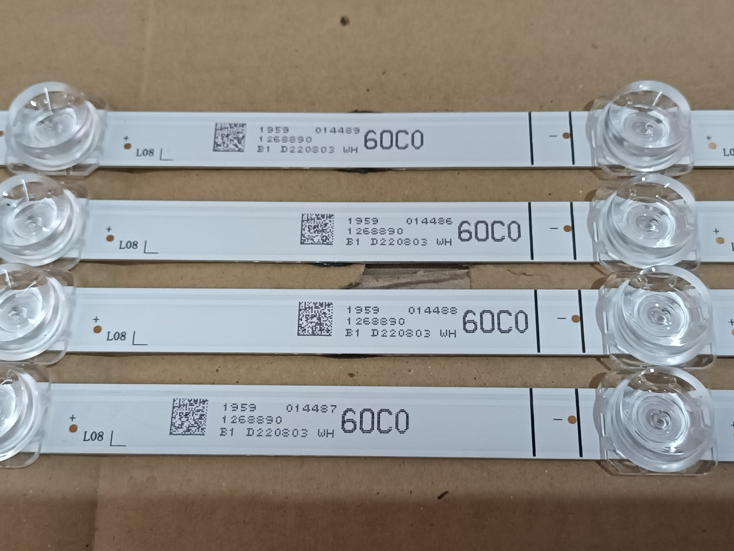HISENSE 55E78HQ, KIT TIRA LED (ref,193)