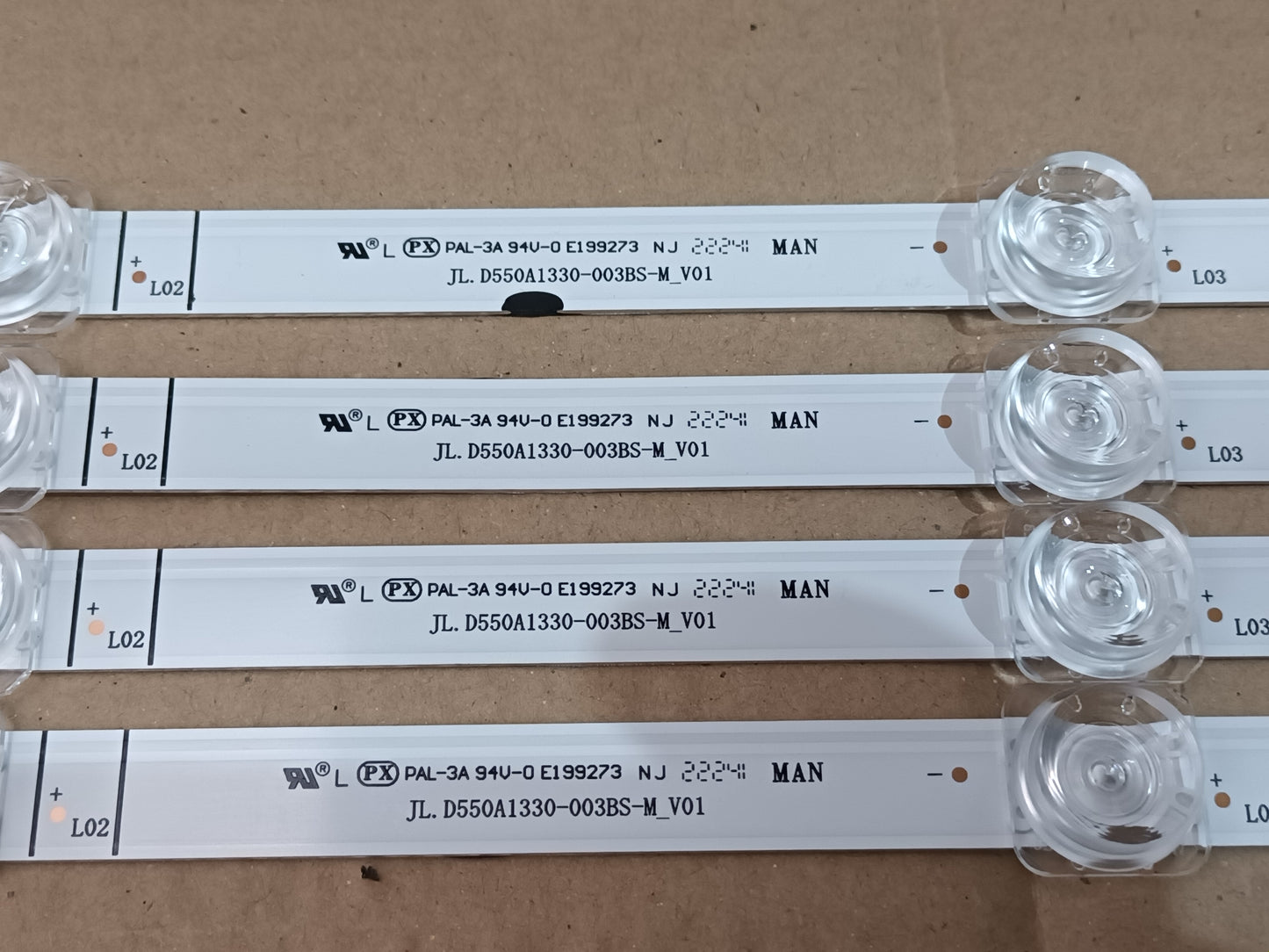 HISENSE 55E78HQ, KIT TIRA LED (ref,193)