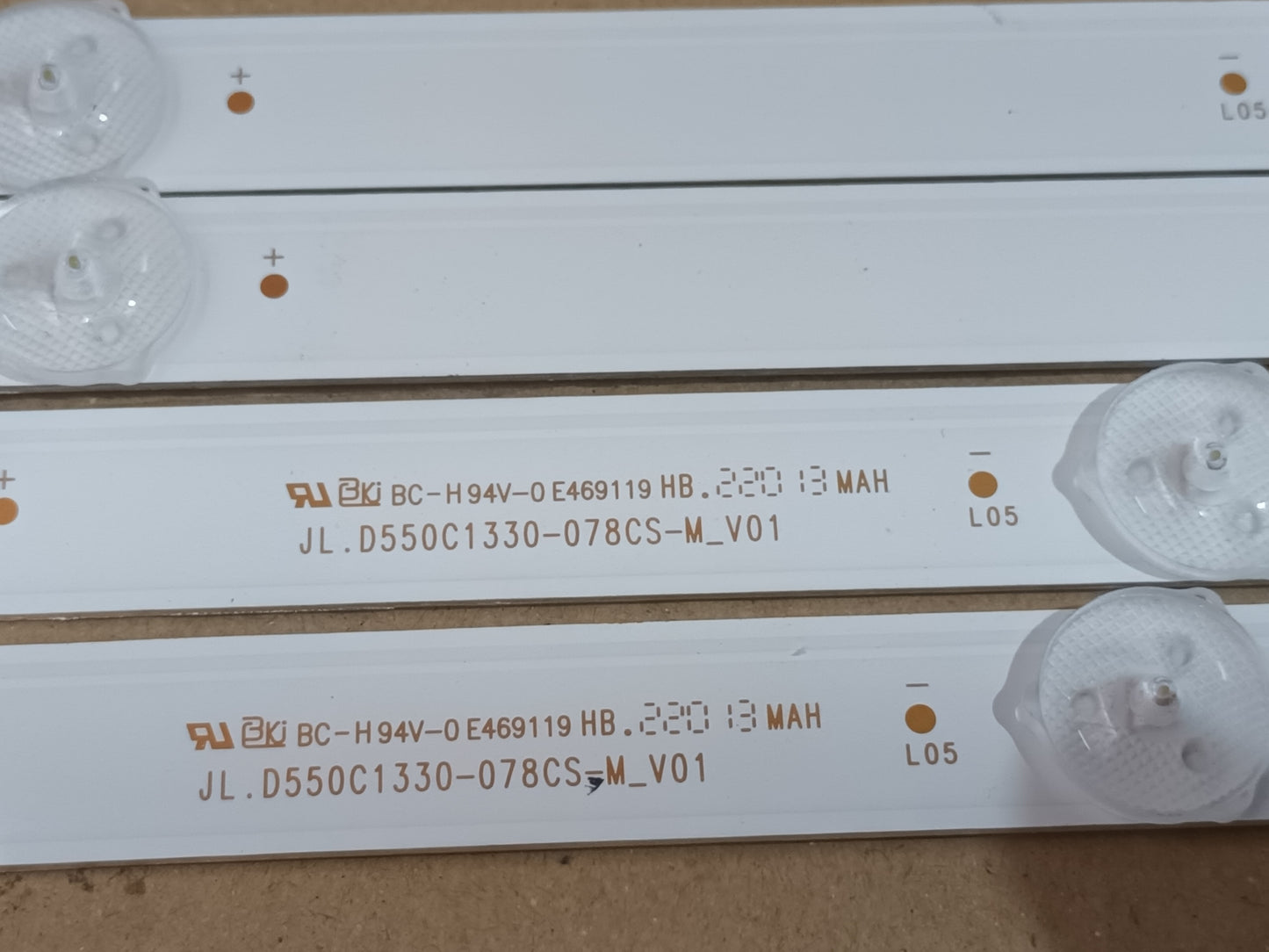 TOSHIBA 55UA3D63DG, KIT TIRA LED (ref,194)