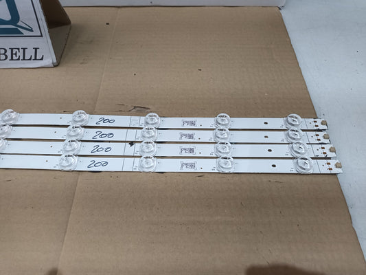 HISENSE 55A7GQ, KIT TIRAS LED (ref,200)