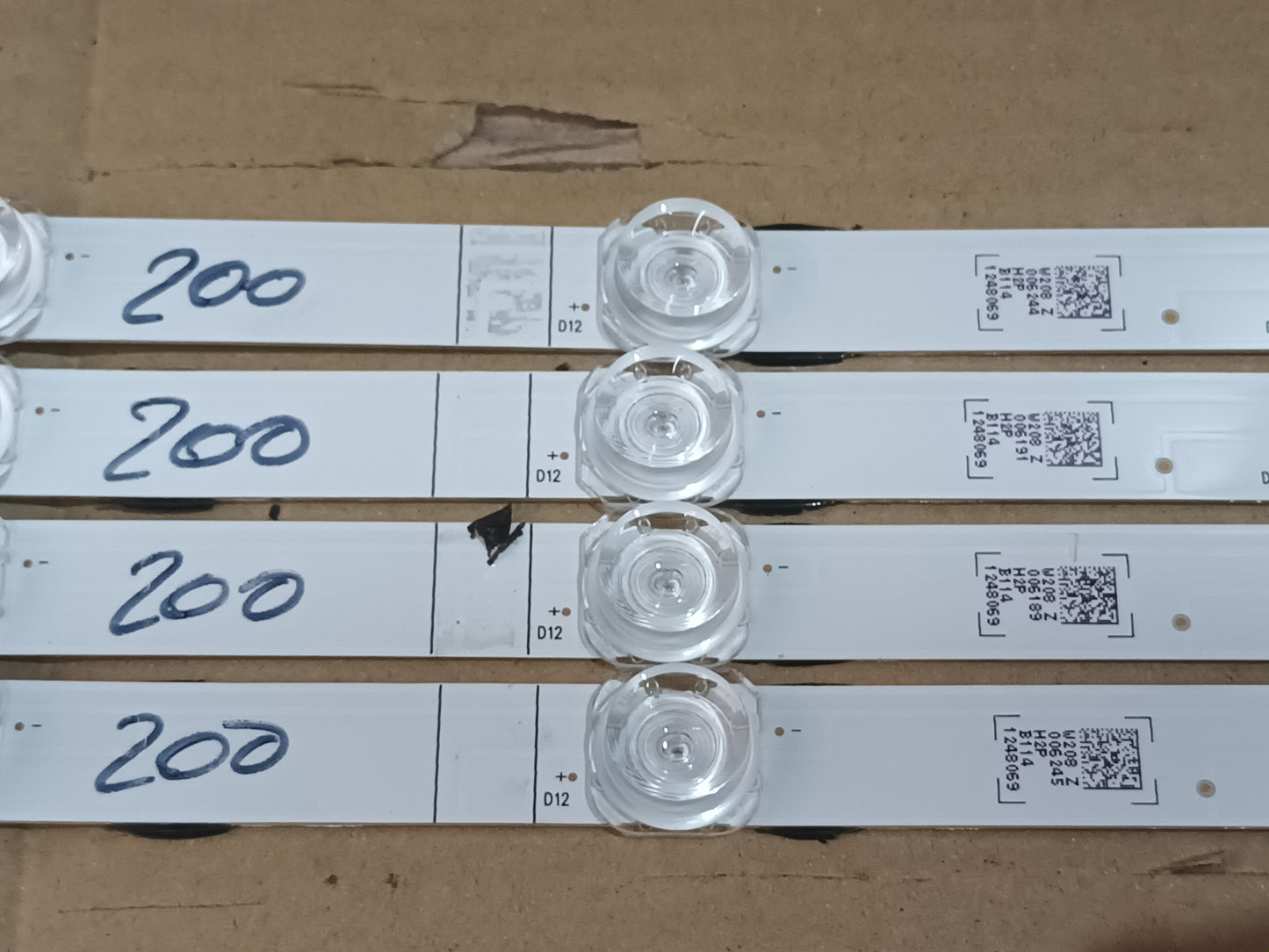 HISENSE 55A7GQ, KIT TIRAS LED (ref,200)