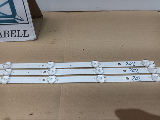 KIT 3 tiras de retroiluminación de INFINITON INTV-43MU1400