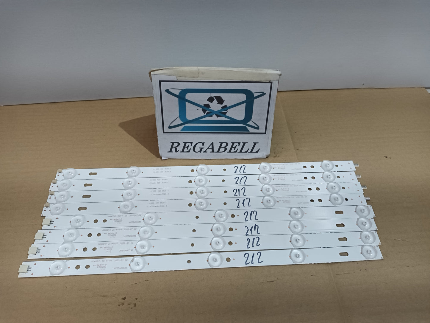 TCL L40F3302B, KIT TIRAS LED (ref,212)