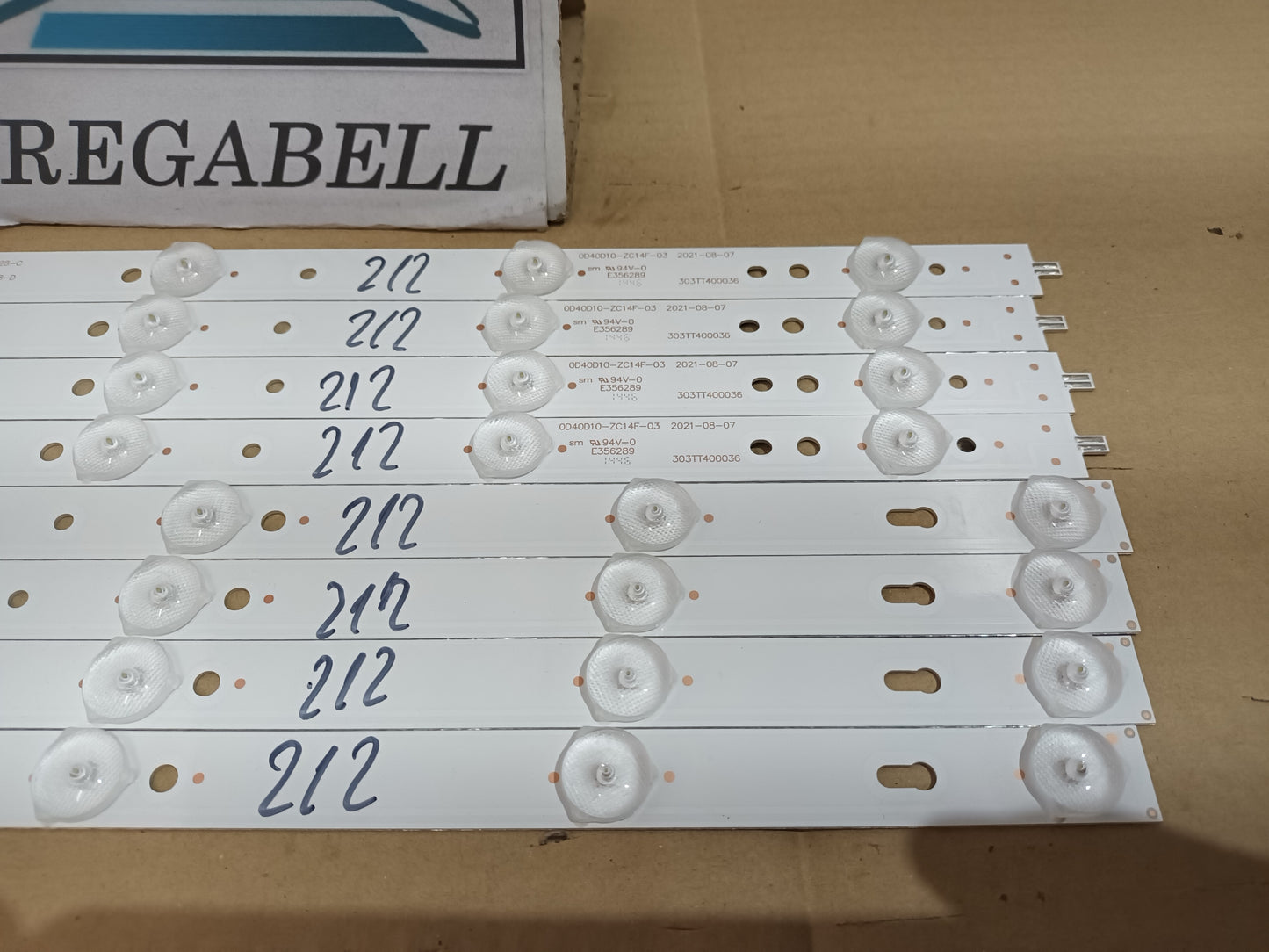 TCL L40F3302B, KIT TIRAS LED (ref,212)