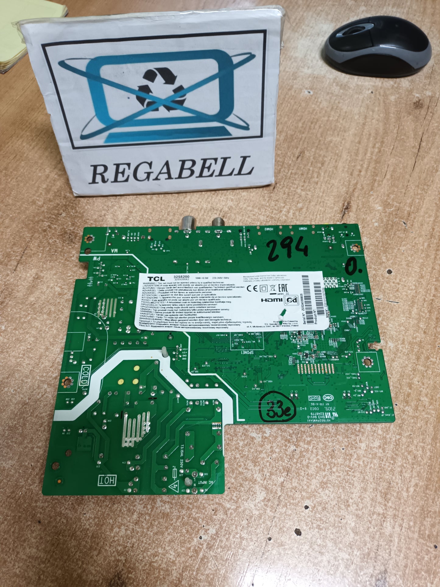 40-MT21X3-MPB2HG, de TCL 32S5200