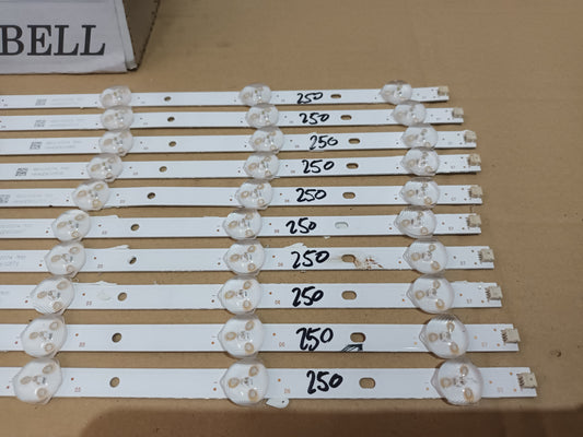 KIT 10 tiras de retroiluminación de MANTA 50LNF58C