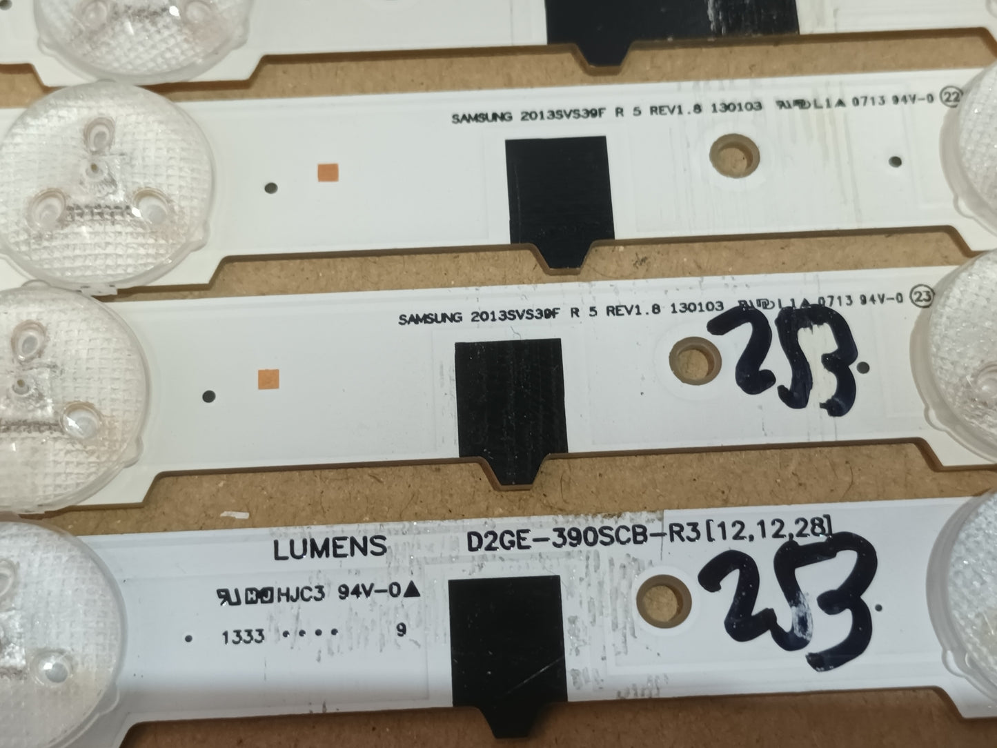 SAMSUNG UE39F5300, KIT TIRAS LED (ref,253)