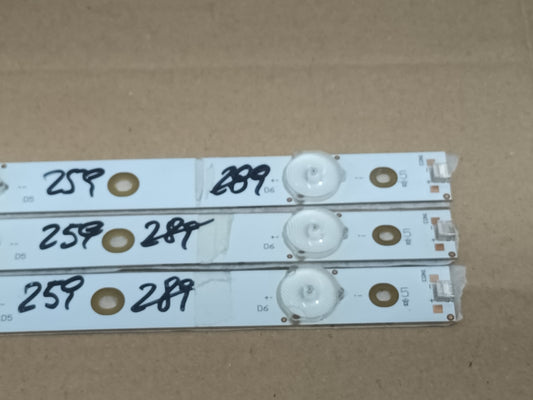 LG 28MT42VF-PZ, KIT TIRAS LED (ref,259)