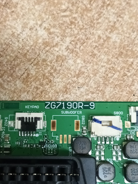 PLACA MAIN, ZG7190R-9, de tv GRUNDIG 43VLE6730BP