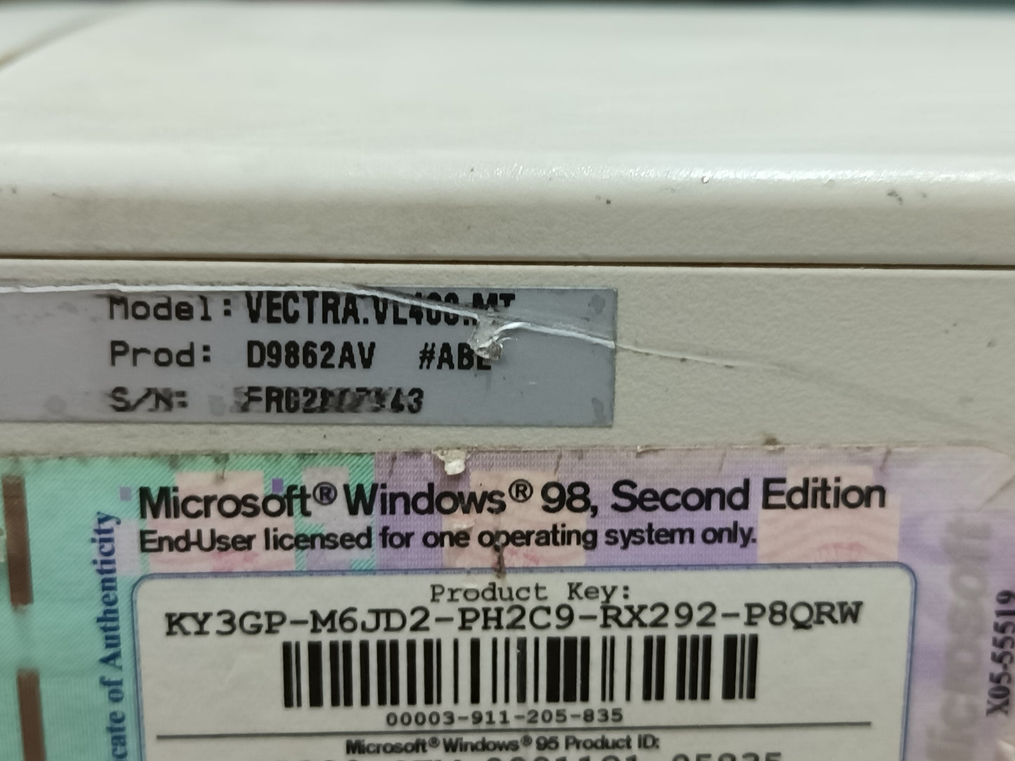 HP VECTRA VL400MT (nº3)