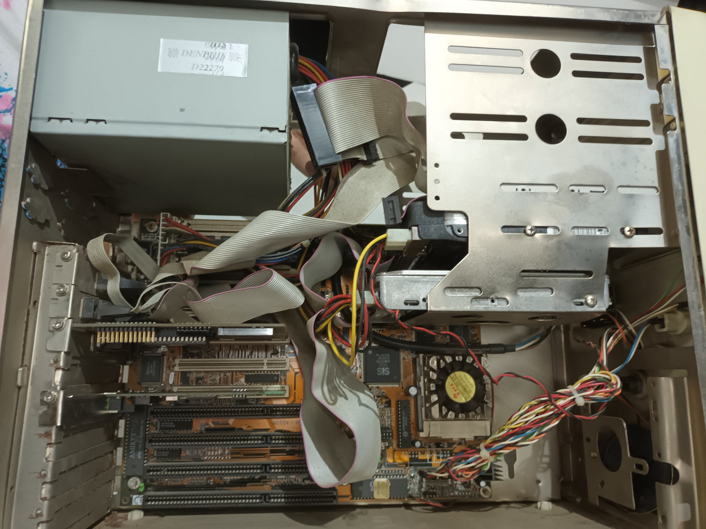 Pc retro, Pentium, caja at con display (n-19)