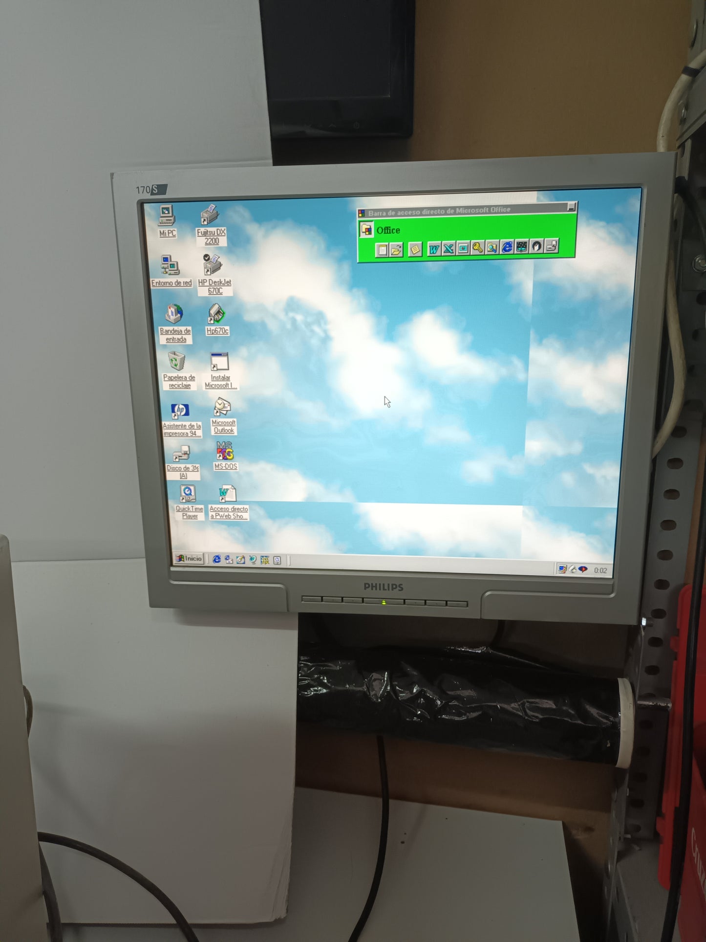 Pc retro, PENTIUM MMX, 100mHZ (N-36)