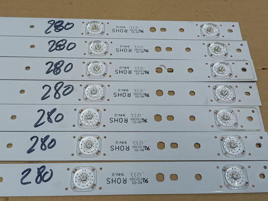 KIT 7 tiras de retroiluminación de ENGEL LED 39"