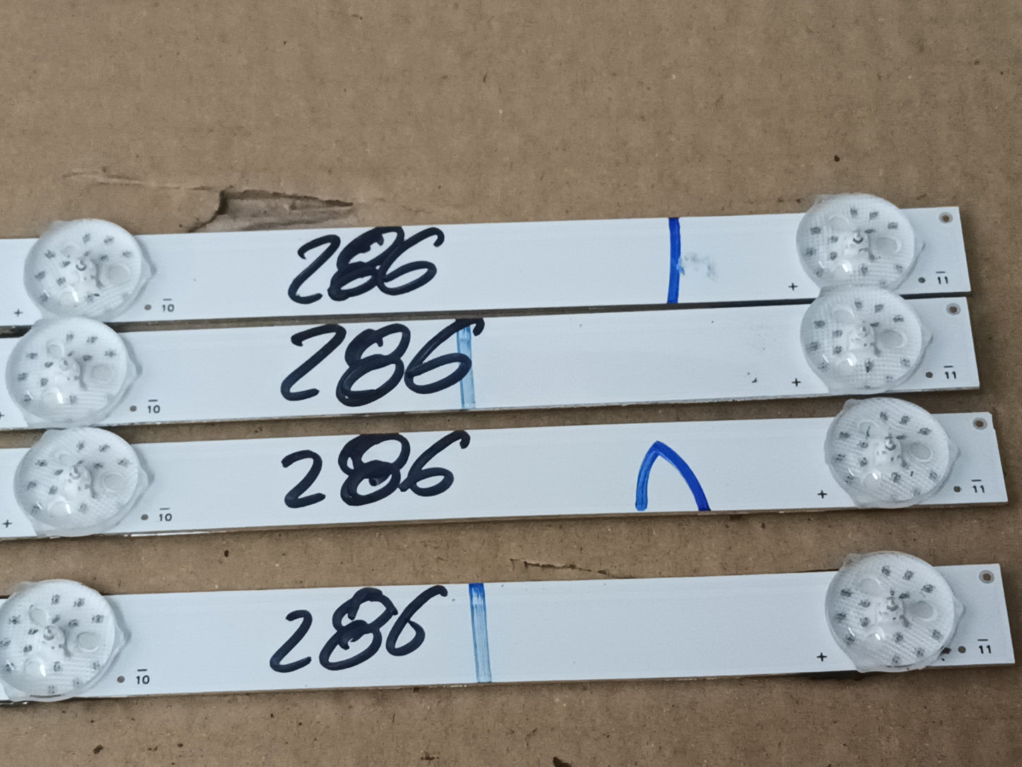 4 tiras de retroiluminación de XIAOMI L55M7-EAEU