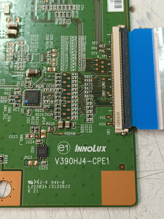 PLACA T-COM, V390HJ4-CPE1 , desmontada de TV LG39LB5610,
