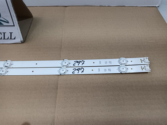 KIT 2 tiras de retroiluminación de LG32LH604V