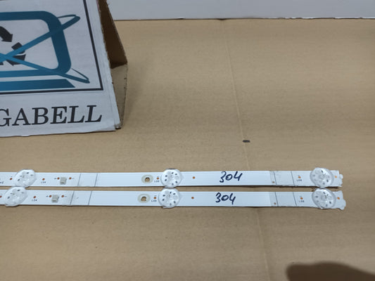 KIT 2 tiras de retroiluminación REF: JL.D32061330-006SS-M-V02