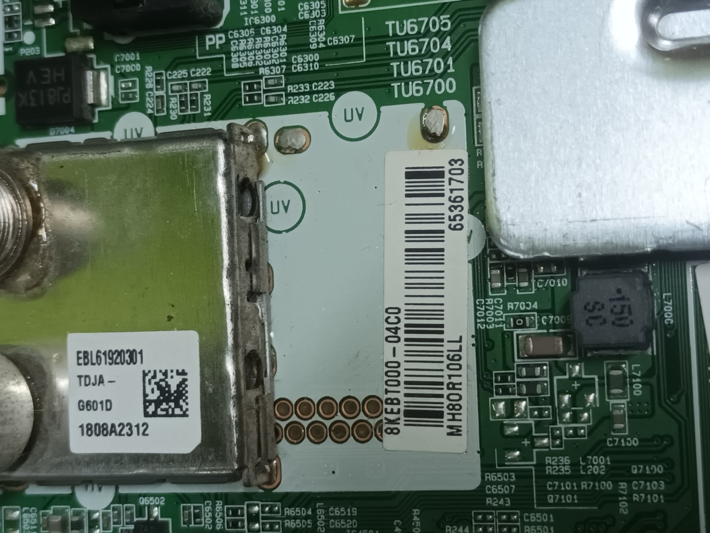PLACA MAIN, EAX67872805(1.1), de tv LG43UK6200PLA,