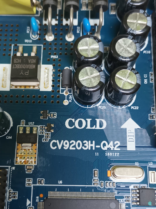 PLACA MAIN, CV9203HQ42, de TV NEVIR NVR-7428-40FDH