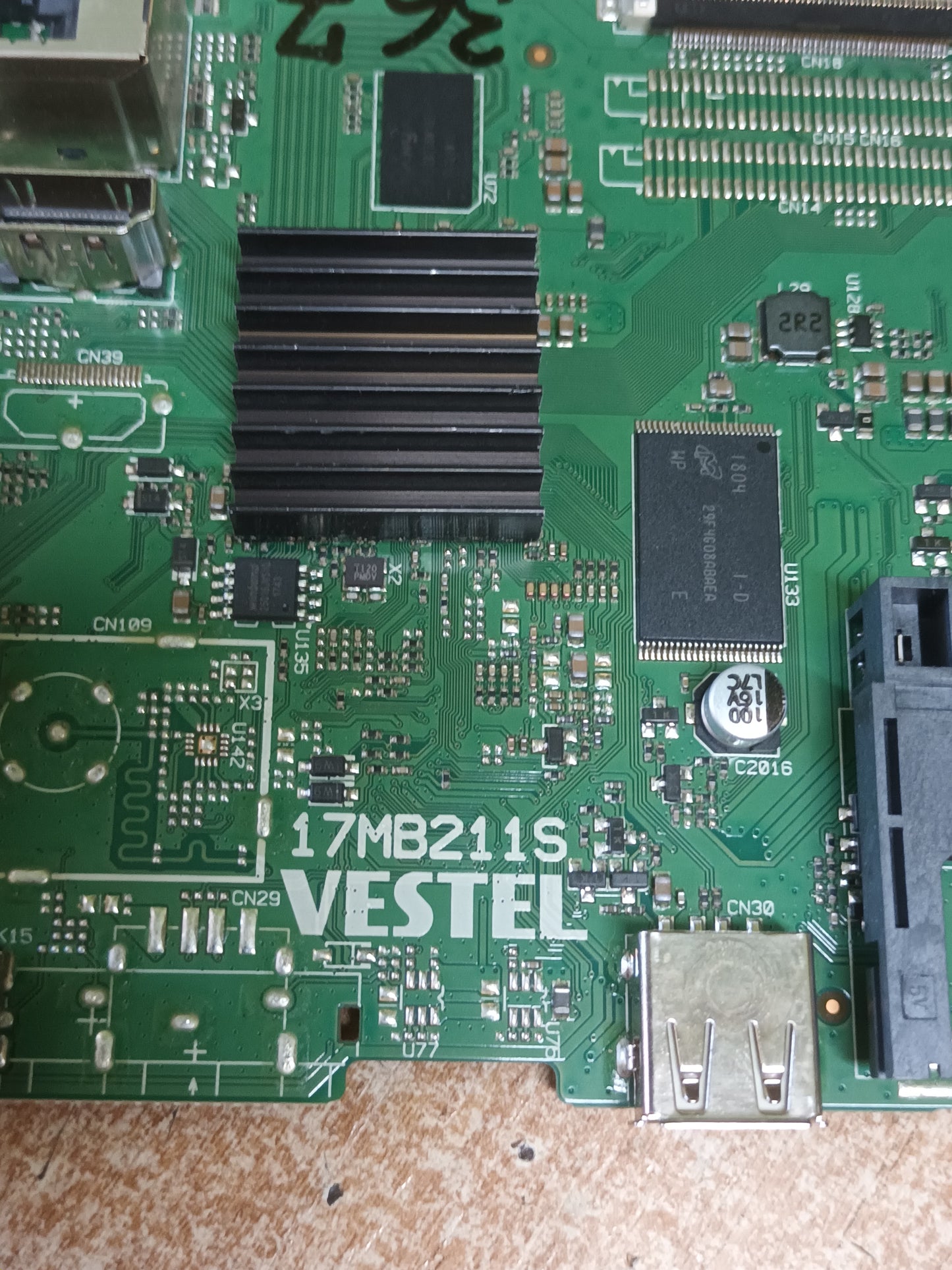 PLACA MAIN, 17MB211S, desmontada de TV WONWA 40FHSTV,