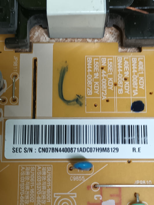 BN44-00871A, de tv SAMSUNG UE40K5570SU,