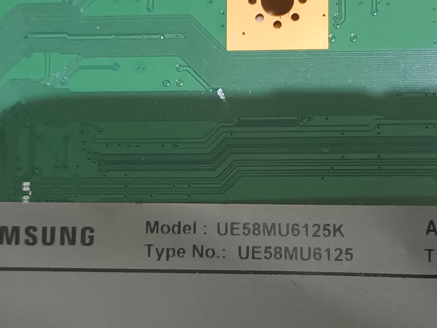 SAMSUNG UE58MU6125K, componentes de tv, (ref-5)