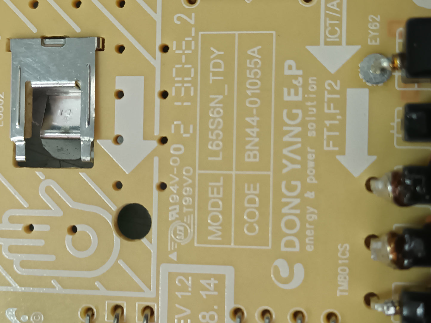 BN44-01055, NUEVA SIN USAR, de tv Samsung UE65TU7095U,