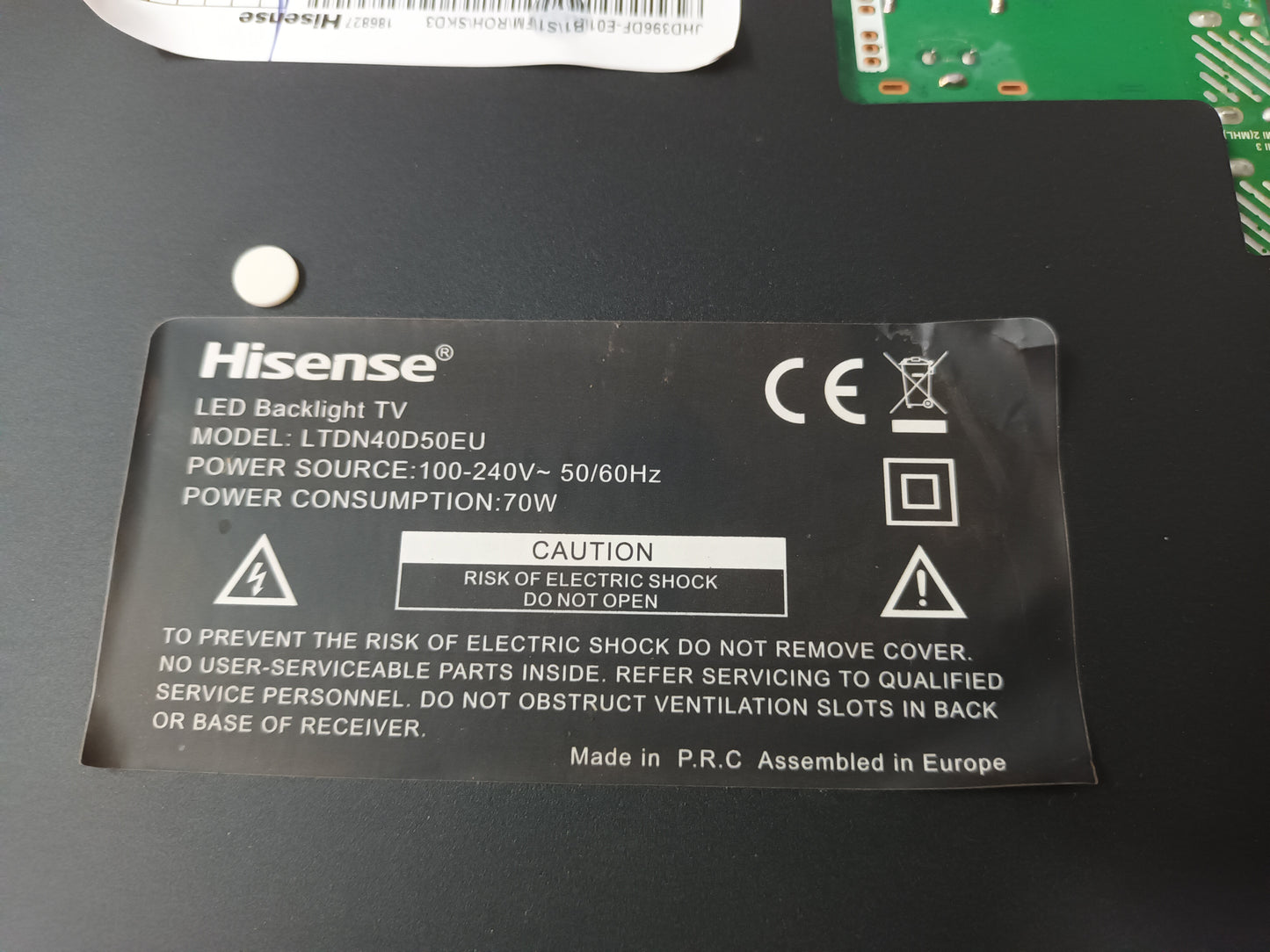 HISENSE LTDN40D50EU, componentes de tv,(ref-17)