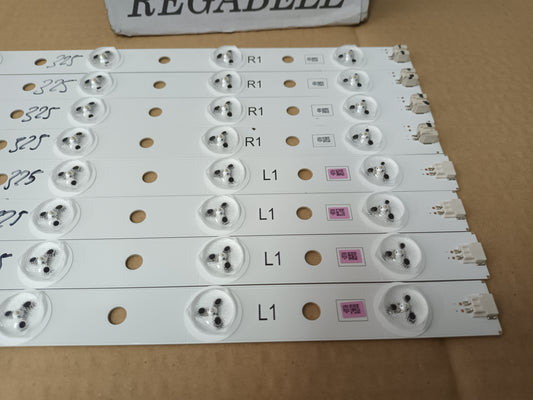 KIT 8 tiras de retroiluminación de TOSHIBA 39L2333D