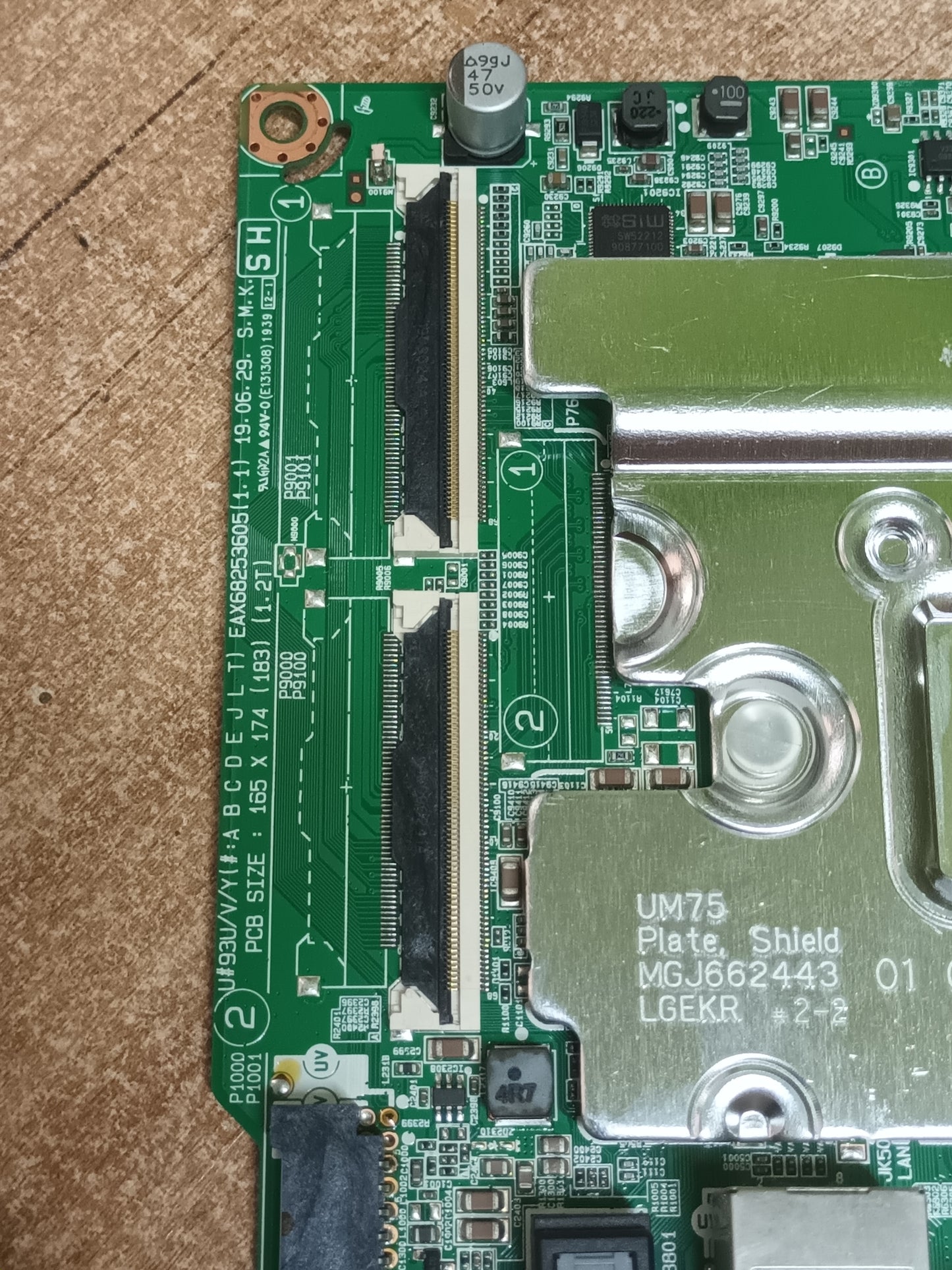PLACA MAIN, EAX68253605(1.1), de tv LG55UM7450PLA,