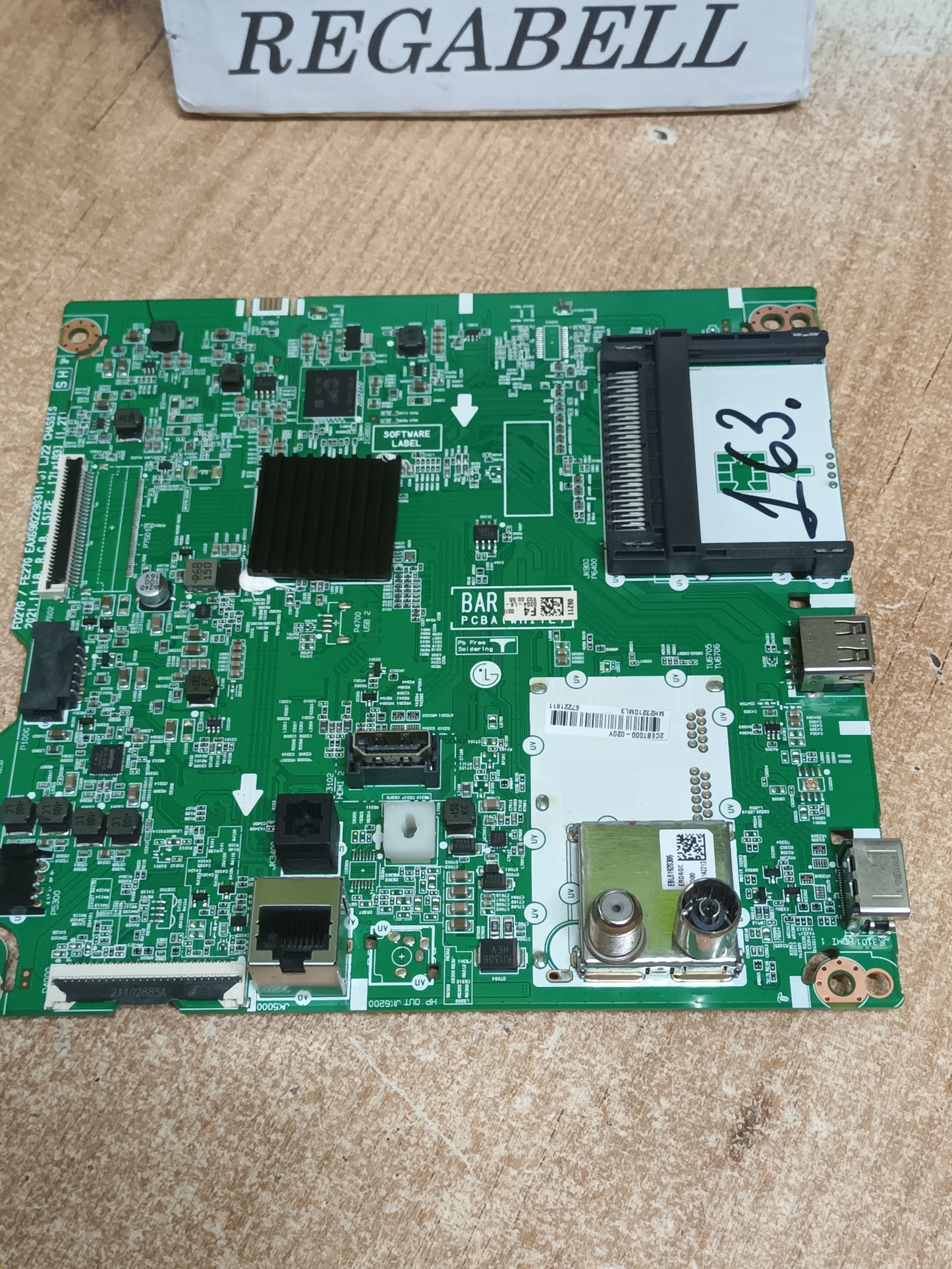 PLACA MAIN EAX69822903(1.0), de TV LG32LQ570B6LA,