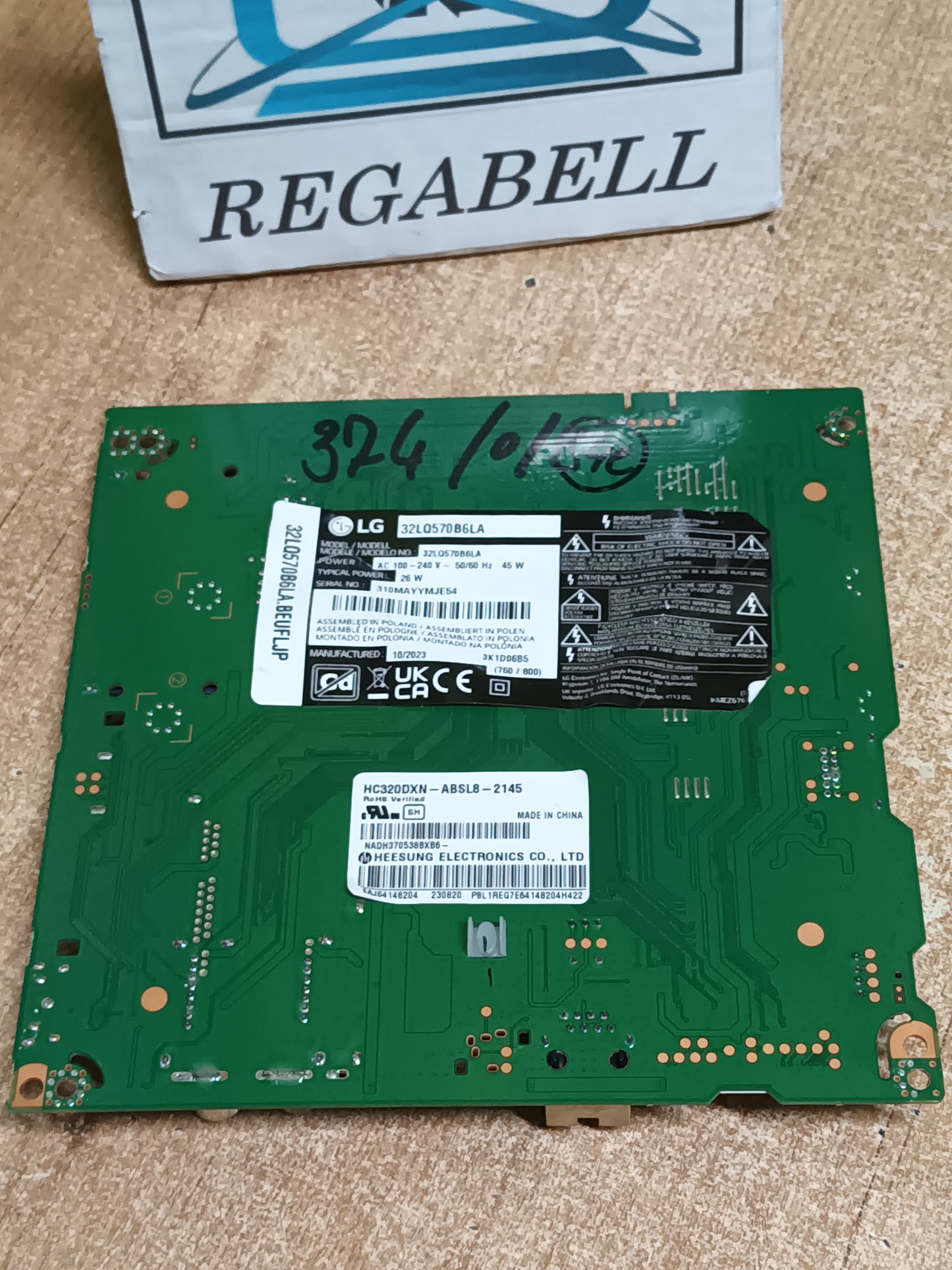 PLACA MAIN, EAX69822904(1.1), de TV LG32LQ570B6LA,