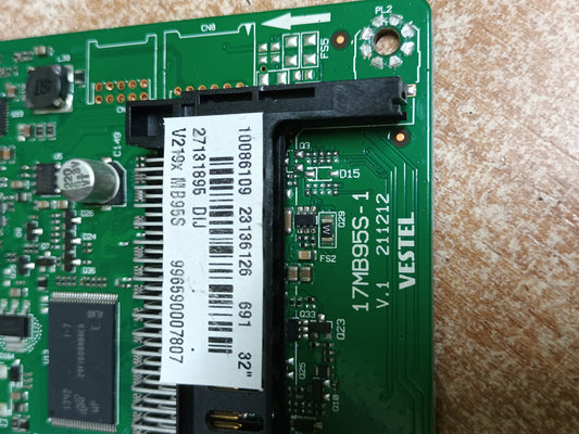 VESTEL 17MB95S-1, PLACA MAIN, de TV PHILIPS 32PFL3008H/12,