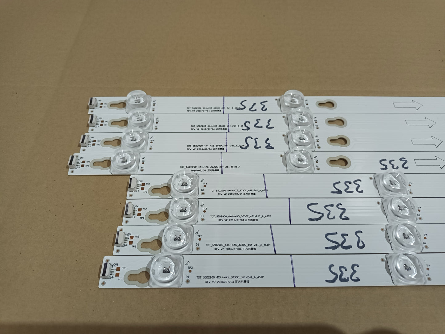 THOMSON 55UC6406, KIT TIRAS LED, (ref,335)