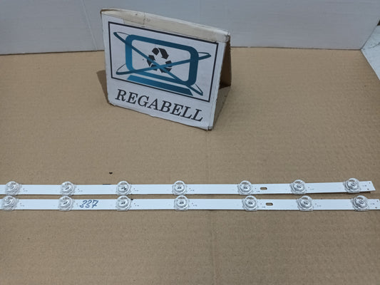 KIT 2 tiras de retroiluminación de XIAOMI L55MA-SEU