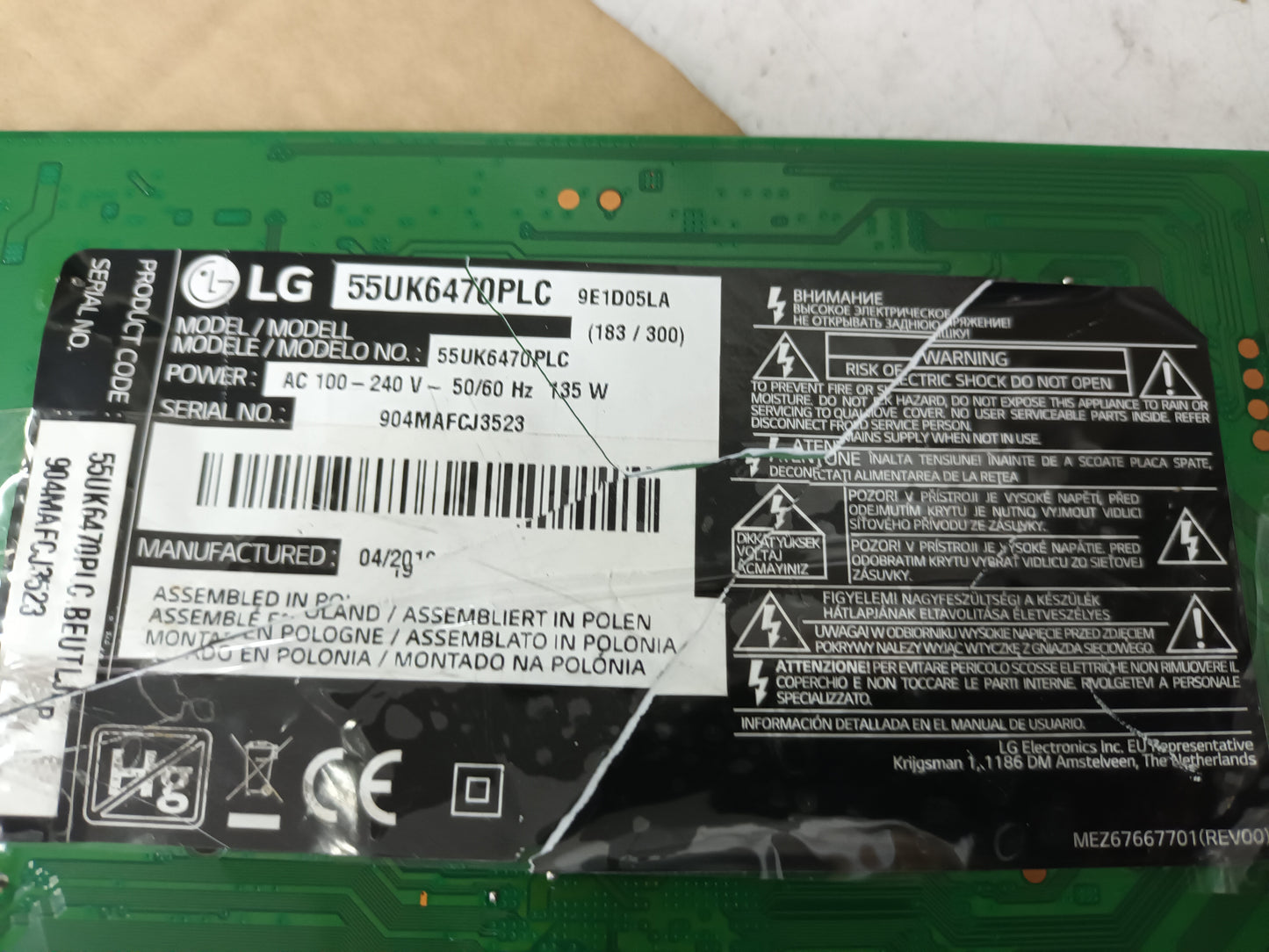 LG55UK6470PLC, componentes, (ref-46)