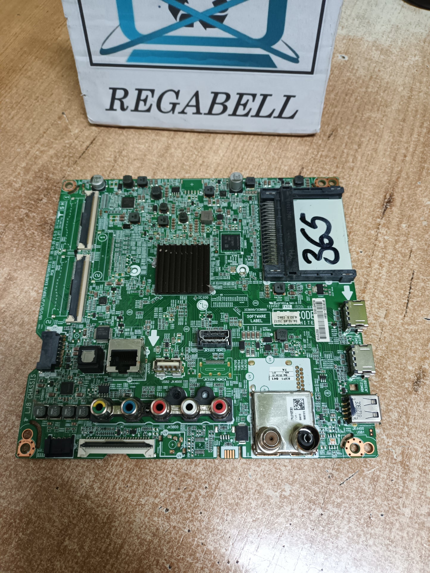 Placa main, EAX67872805(1.1), de tv LG55UK6470PLC