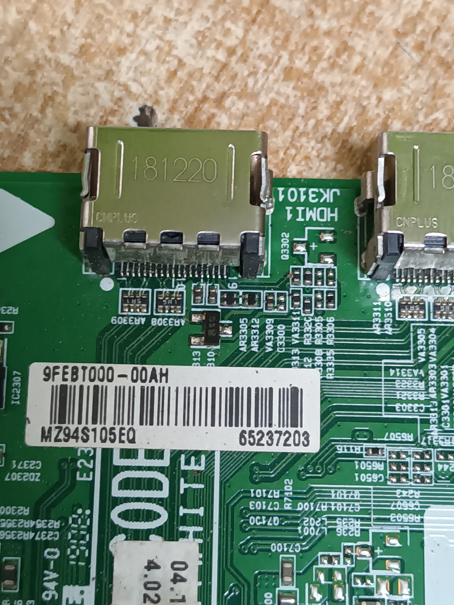 Placa main, EAX67872805(1.1), de tv LG55UK6470PLC