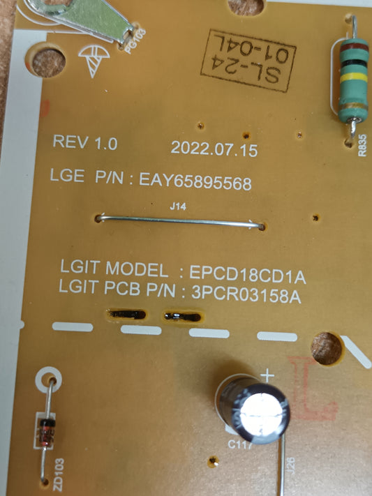 EAY65895568, de TV LG65UR781COLK , NUEVA SIN USAR,