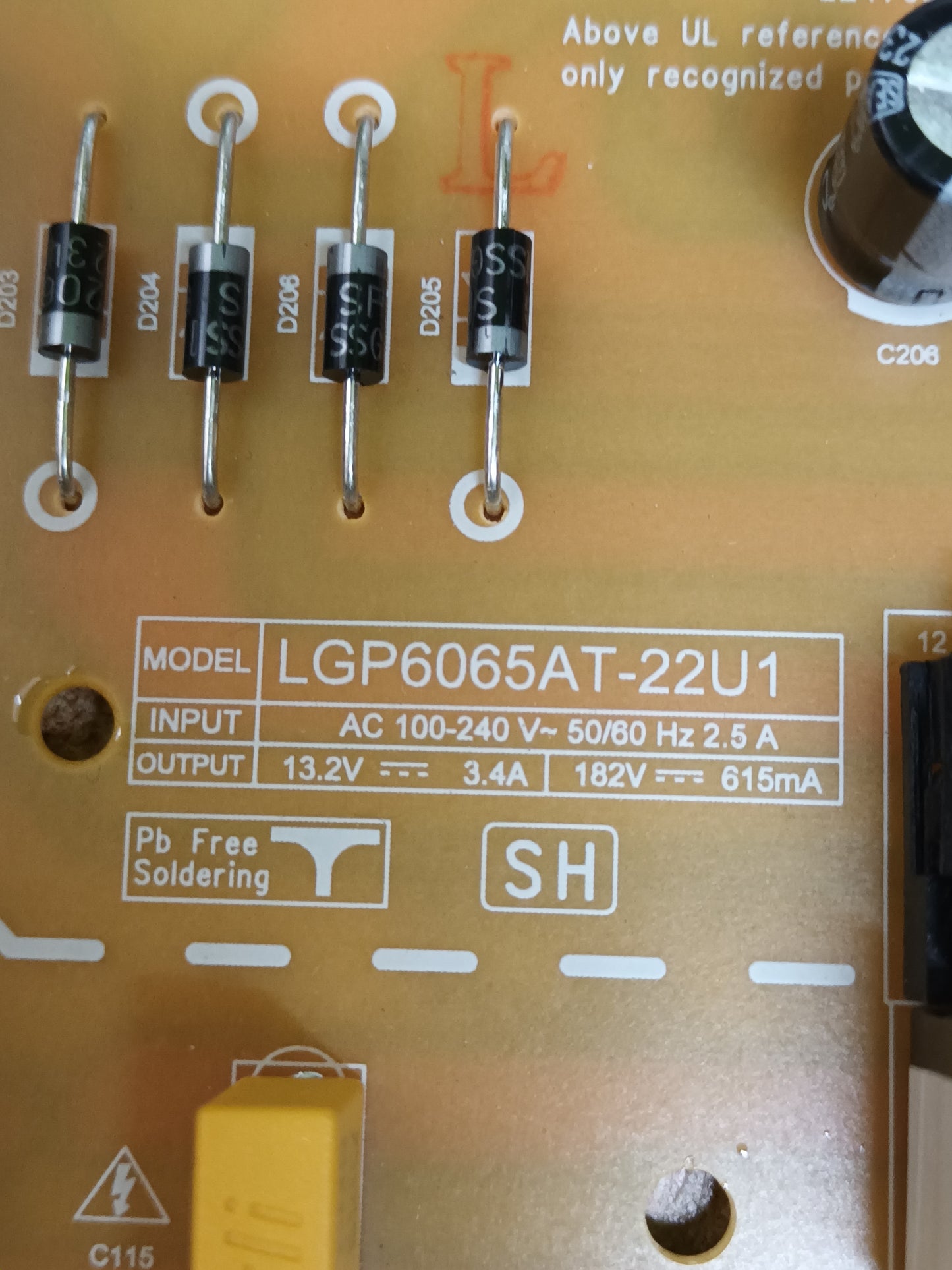 EAY65895568, de TV LG65UR781COLK , NUEVA SIN USAR,