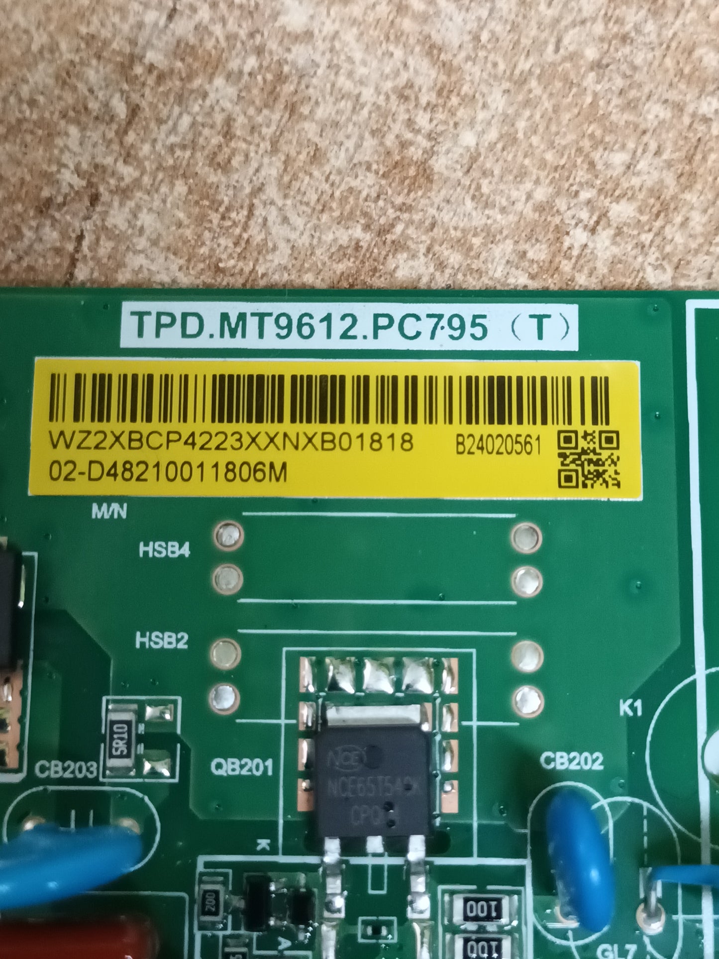 PLACA MAIN, TPD.MT9612.PC795 (T), de TV XIAOMI TV L55MA-SEU