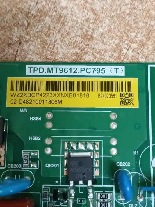 PLACA MAIN, TPD.MT9612.PC795 (T), de TV XIAOMI TV L55MA-SEU