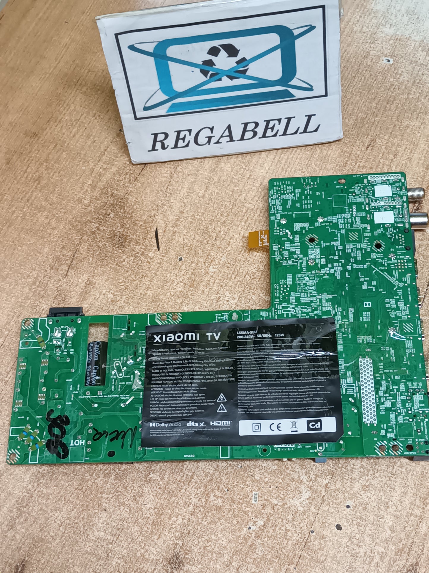 PLACA MAIN, TPD.MT9612.PC795 (T), de TV XIAOMI TV L55MA-SEU
