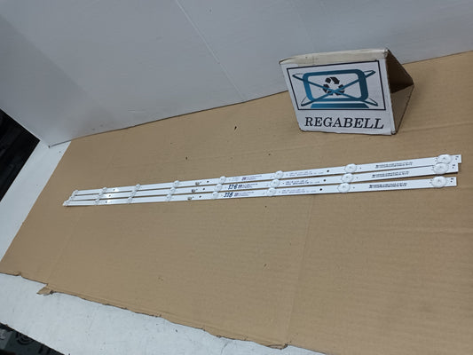 XIAOMI L43MA-AUEU, KIT TIRAS LED NUEVAS, (ref,338)